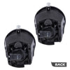 G-PLUS Front Bumper Driving Fog Lights w/Bulb Compatible with Jeep Grand Cherokee 2005 2006 2007 2008 2009 2010 Fit Jeep Commander 2006 2007 2008 2009 2010 CH2592138, CH2592138, 4805859AA Clear Lens