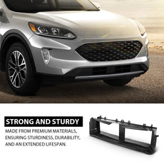 G-PLUS Front Upper Grille for Ford Escape 2020-2022 Air Intake Grill Additional Angle