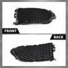 G-PLUS Fog Light Covers Front Passenger Right Side Compatible with Jaguar F-Pace First Edition 2017,Fit Jaguar F-Pace (submodel: R-Sport, S) 2017-2020,Fit for Models with Open Side Mesh
