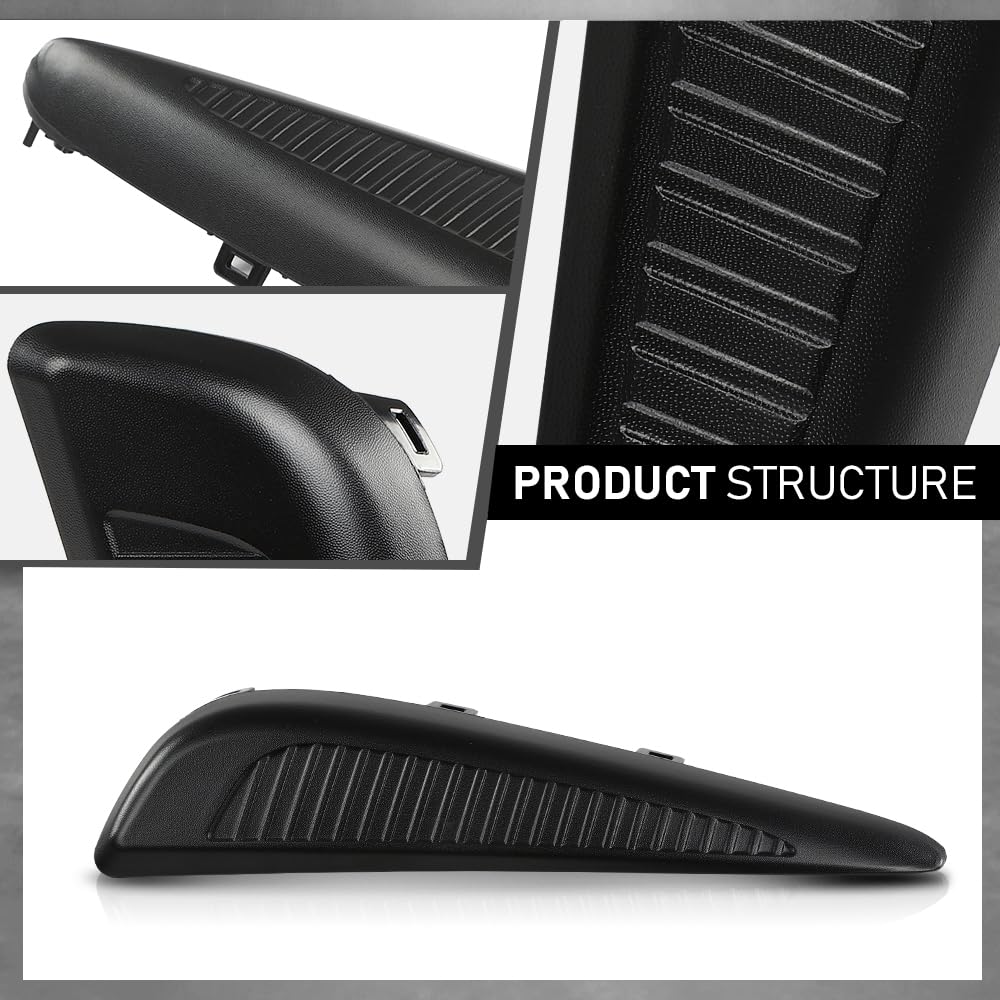 G-PLUS Front Bumper Molding Left Side Fog Light Cover Trim Compatible with Toyota Prius 2019-2021 w/o DRLTO1038228, 5271347040