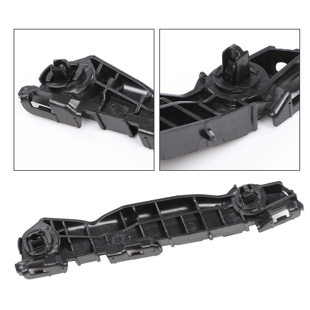 G-PLUS Front Left & Right Side 1pair Bumper Brackets Compatible with Toyota Yaris Hatchback 2007-2011 525350D040, 525360D040, TO1033115, TO1032115