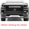 G-PLUS Precut Vinyl Tint Cover Compatible with 2016 2017 2018 Chevy Silverado Headlights Headlamps (35% Light Smoke)