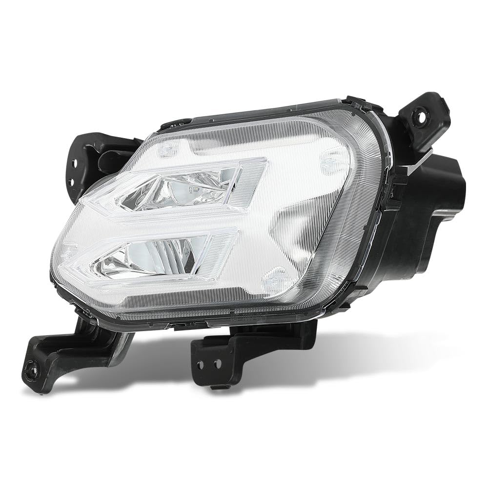 G-PLUS Right Front LED Daytime Running Light Fog Light With Bulb Compatible with Kia Sorento 2021-2022