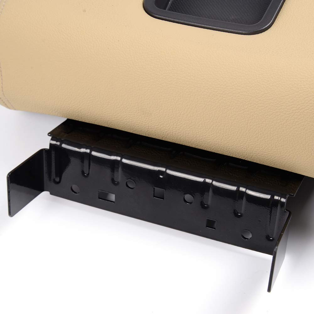 G-PLUS Front Center Console Armrest Lid Compatible with 07-14 Chevy GMC Silverado Sierra,Center Console Lid Assembly 15941534, 19328718, 15217111(Beige)