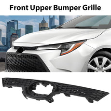 G-PLUS Front Upper Bumper Grille for Toyota Corolla LE XLE 2020-2022 Front View