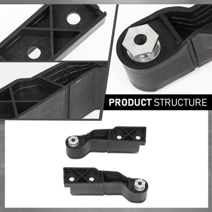 G-PLUS Front Bumper Retainer Set, Compatible with Audi A6 Base 2006-2011/ A6 Quattro Avant 2006-2011/ Quattro Base 2005-2011/ S6 Base 2007-2011, 4F0807772, 4F0807771