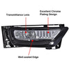 G-PLUS Fog Light Lamps W/Switch Bulbs Bezel Driver & Passenger Pair Compatible with Honda Accord Sedan 2013-2015 Not Fit 2 Door Coupe Models Not Fit Hybrid Models 33900T2AA01, 33950T2AA01 Smoky Lens