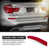 G-PLUS Rear Driver Side Bumper Reflector Compatible with BMW F25 X3 Series sDrive28i xDrive28d xDrive28i xDrive35i 2015-2017 63257352209, 63 25 7 352 209 Red