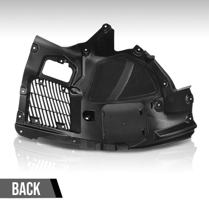 G-PLUS Fender Liner Front Right Side Compatible with BMW 530e / 530e xDrive Base 2018-2023 Fit BMW 530i / 530i xDrive Base 2017-2023 BM1249157, 51717340786 Black