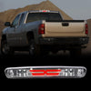 G-PLUS LED Third Brake Light Compatible With Chevy Silverado 2007 2008 2009 2010 2011 2012 2013 2014/ GMC Sierra,3RD LED Bar Brake/Cargo Light,Type X (Clear lens Chrome Housing Amber Reflector)