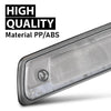 G-PLUS 3rd Third Brake Light Compatible with Ford F150 Lobo 2004-2008/Fit Ford Explorer 2007-2010/Fit Lincoln Mark LT 2006-2008 High Mount Stop Lights Smoky Lens Chrome Housing