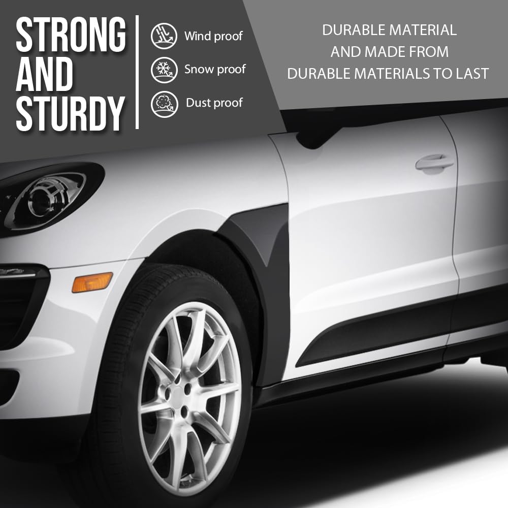 G-PLUS Front Left Premium Fender Hood Fender Wing Panel Compatible with Porsche Macan All models 2015-2023 95B821101DYGRV, 95B821101 Black