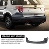 G-PLUS Rear Upper Bumper Cover Fascia, Compatible with Ford Explorer 2018-2019, FO1114110, 187-10303, JB5Z17K835ACPTM