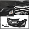 G-PLUS Front Bumper Cover Upper Lower Grille Set Compatible with Chevy Equinox 2018-2021 Grill 84150736, GM1200760, 84226249, 84226250
