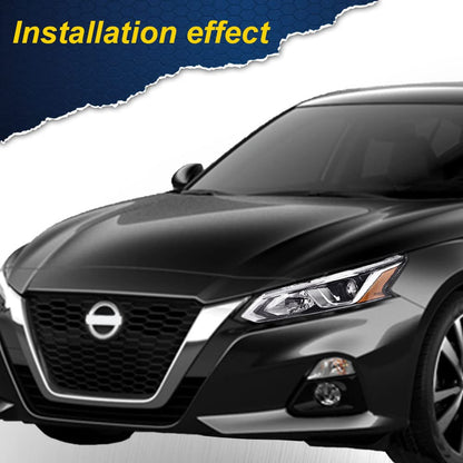 G-PLUS Projector Headlights,Fit 2019 2020 Nissan Altima 4-Door Sedan S SL SV SR ONE,(ONLY For Factory Halogen Headlights),Automotive Headlamps Chrome Housing,Driver Side(Left),faros delanteros