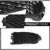 G-PLUS Fog Light Covers Front Passenger Right Side Compatible with Jaguar F-Pace First Edition 2017,Fit Jaguar F-Pace (submodel: R-Sport, S) 2017-2020,Fit for Models with Open Side Mesh