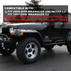 G-PLUS Fender Flares Compatible with JEEP WRANGLER TJ 1997-2006/Wrangler LJ 2004-2006 (Not fit sport sport utility models) Wheel Opening Molding Arch Trim Cover 4pcs Black