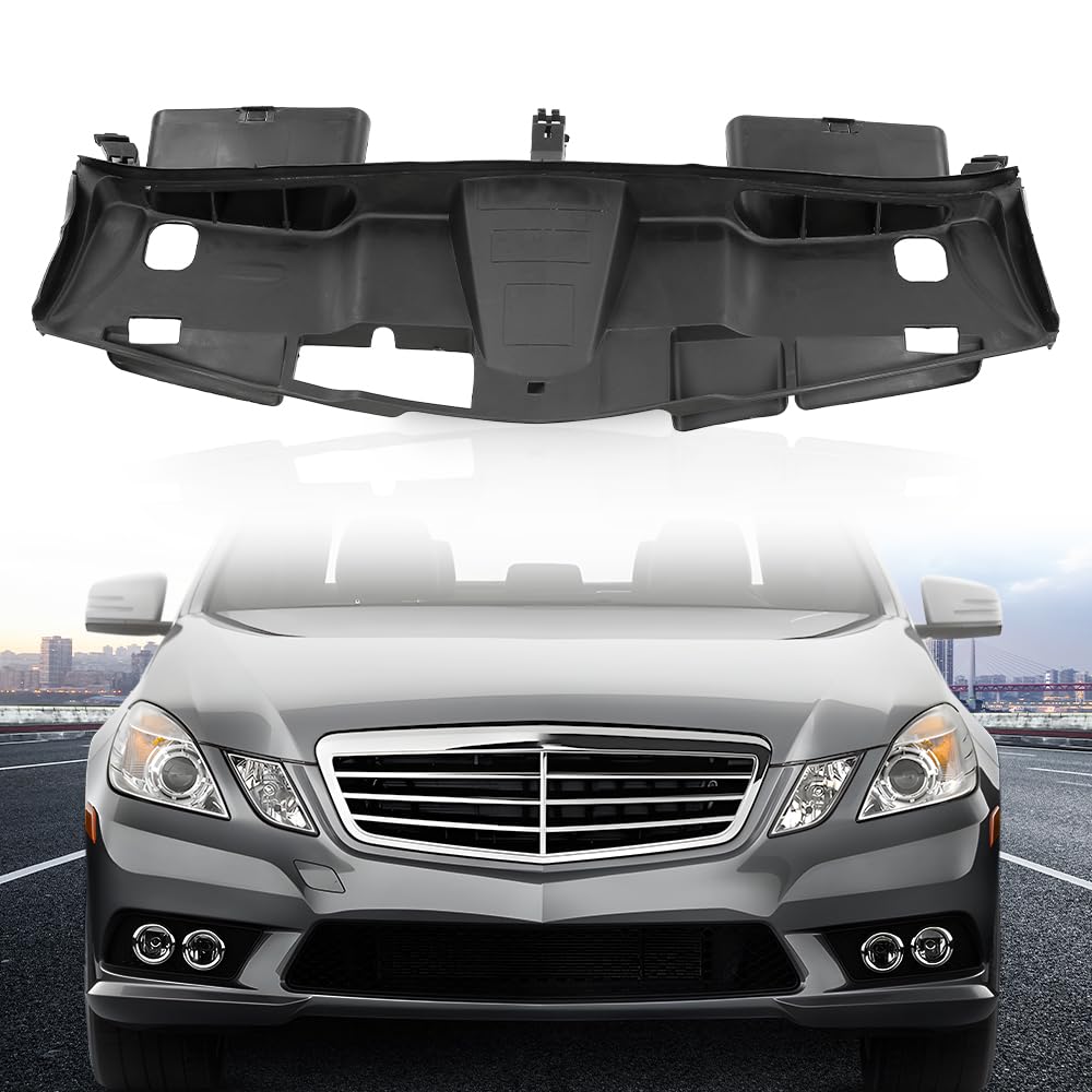 G-PLUS Radiator Fan Shroud Top Upper Cover Shield Compatible with Benz E350 4Matic 2012-2013/Fit Benz E350 Base 2012-2013/Fit Benz E400 Hybrid 2013 2125000155 2125000255 2125000355