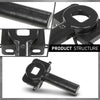 G-PLUS Lower Radiator Core Support Mount Bracket Holder, Compatible with Audi A6 A7 2012-2018, 4G0805201, 4G0-805-201