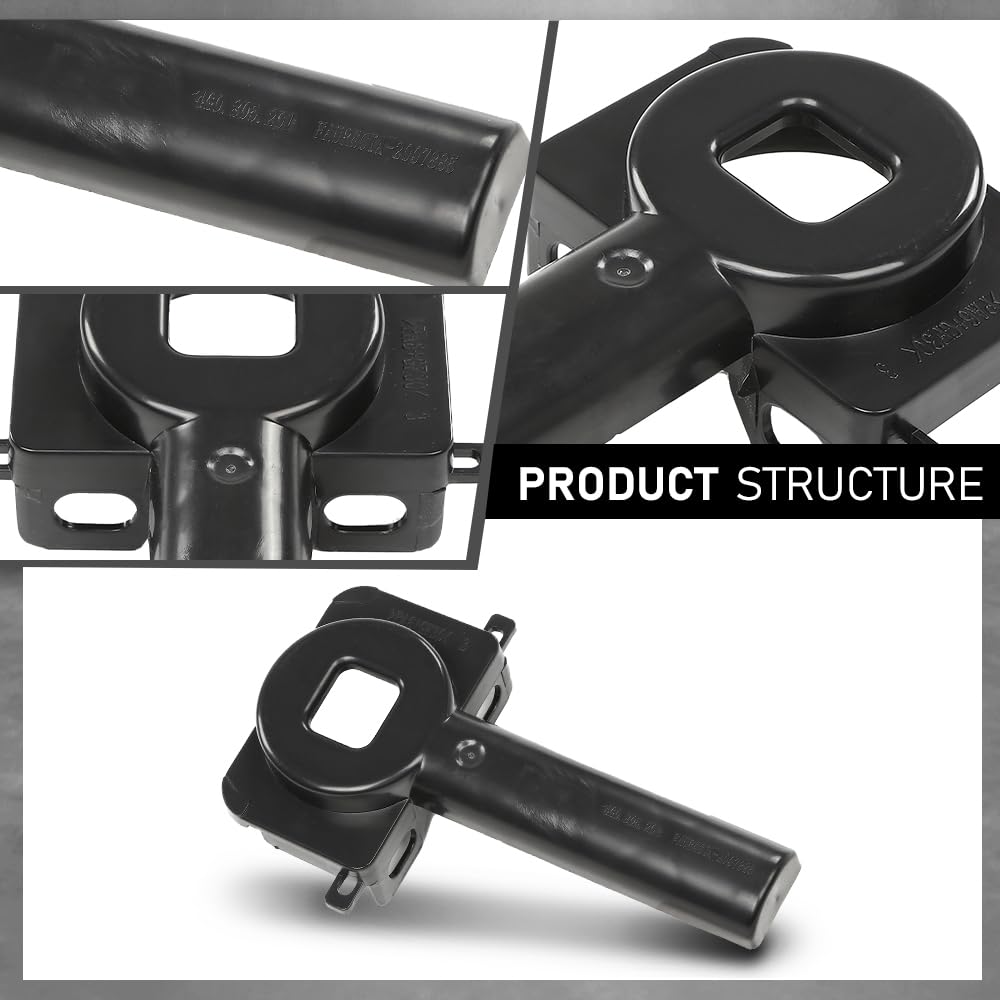 G-PLUS Lower Radiator Core Support Mount Bracket Holder, Compatible with Audi A6 A7 2012-2018, 4G0805201, 4G0-805-201