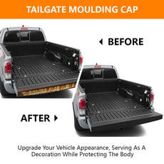 G-PLUS Tailgate Protector Molding Cap for Toyota Tacoma 2005-2015 Textured Black Product Features