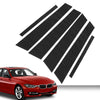 G-PLUS 6pcs Set Door Trim Piano Decal Compatible with BMW 3 Series E90 2005 2006 2007 2008 2009 2010 2011 2012