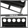 G-PLUS Center Gauge Radio Dash Bezel Trim Compatible with Jeep Wrangler YJ 1987-1995 Gray