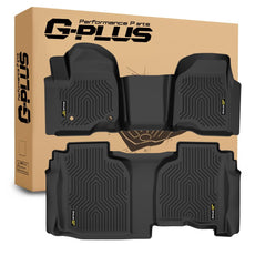 G-PLUS Floor Mats for Chevy Silverado GMC Sierra 1500 Double Cab 2019-2025
