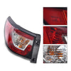 G-PLUS Rear Left Tail Light Assembly w/Bulbs Compatible with Chevy Traverse 2013 2014 2015 2016 2017 Left Outer Rear Brake Lamp Luces Traseras, 84266019 23301756, Red Lens