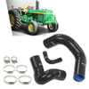 G-PLUS Radiator Hose Set Upper Lower and Bypass Hoses Compatible with John Deere Models Black