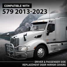 G-PLUS Door Mirror Covers 2PCS for Peterbilt 579 2013-2023 Left Right Product Features