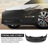 G-PLUS Front Bumper Cover Compatible with Tesla Model 3 Base 2017 2018 2019 2022 2023 w/Tow Hook Hole 1084168S0E, TA1000101, Primed Black