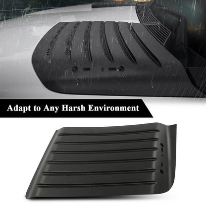 G-PLUS Hood Top Grille Left Driver Side Compatible with Chevy Silverado 2500 HD 2011-2014/Fit Chevy Silverado 3500 HD 2011-2014 22753694 GM1239106