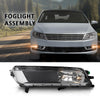 G-PLUS Halogen Fog Light Fog Lamp Left Side Compatible with Volkswagen CC 2013-2017 3C8941699, VW2592125