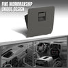 G-PLUS Dash Knee Center Glove Storage Box Cubby Compatible with Ford F250 F350 Super Duty 2005-2007 Dark Gray