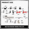 G-PLUS Engine Timing Tool Kit Compatible with VW Audi TSI TFSI EA888 1.8L 2.0L T10355, t40266, T10352, T10352/1 45 Steel Black