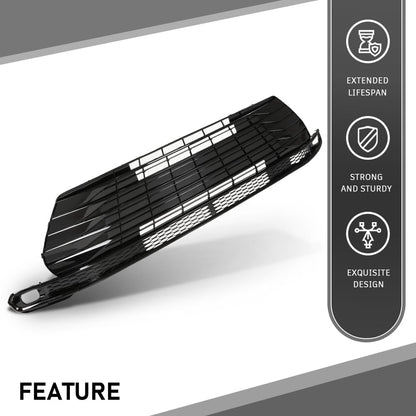 G-PLUS Front Lower Bumper Grille Grill, Compatible with Toyota Sienna LE 2021-2023, W/o Parking Sensor Hole, 5310208040, TO1036239