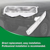 G-PLUS Corner Lights & Bumper Signal Lights Compatible with 1997-2001 Jeep Cherokee XJ,4 Pieces (Clear lens Chrome Housing Clear Reflector)