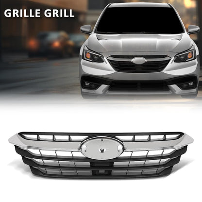 G-PLUS Front Bumper Grille Grill Compatible with Subaru Legacy (submodel: Limited GT, Limited XT, Premier GT, Touring XT) 2020-2022 91121AN04A, SU1200193