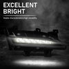G-PLUS LED Front Fog Light Daytime Running Light Lamp Right Passenger Side Compatible with Lincoln MKC 2015-2018 EJ7Z13200C, FO2563100 Black