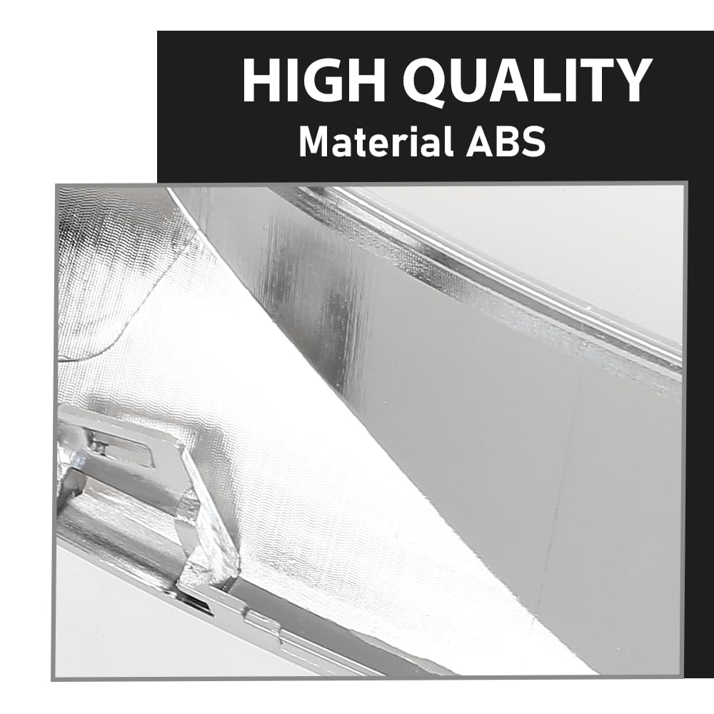G-PLUS Front Bumper Lower Molding Trim Compatible with LX ES350 ES300h Base Sedan 4-Door 2016-2018 5310206150, 5310233080, 53122-06010 Silver