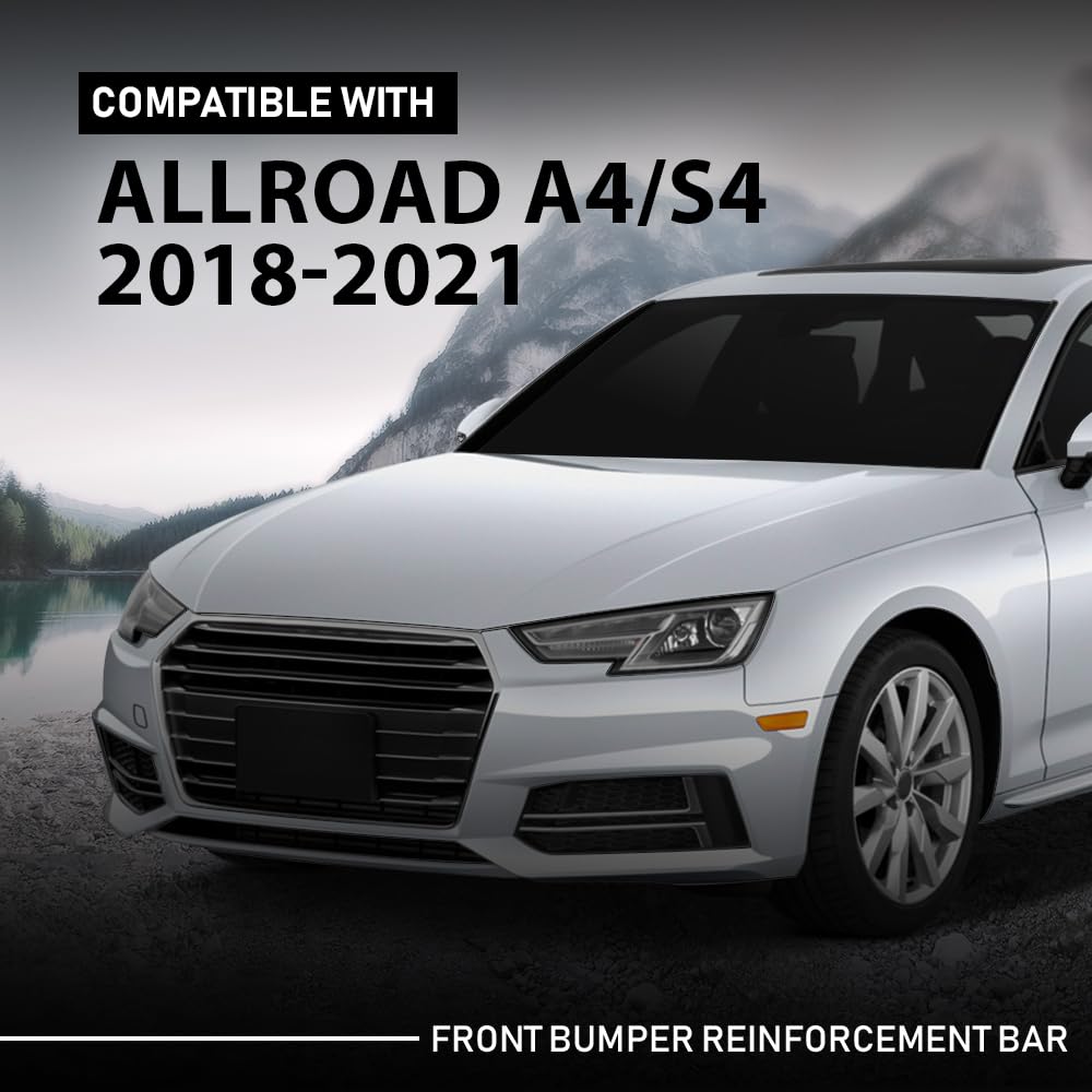 G-PLUS Front Bumper Reinforcement Bar Compatible with Audi A4 A5 S4 S5 2018-2021 8W0807113, AU1006130
