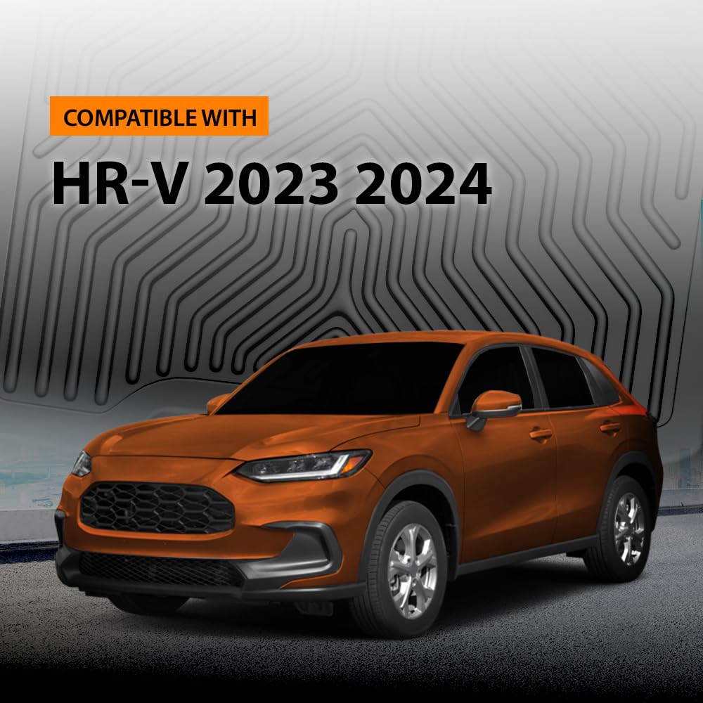 G-PLUS TPE Floor Mats Compatible with Honda HR-V 2023-2024