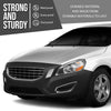 G-PLUS Front Bumper Cover Fascia Compatible with Volvo S60 T5 2012-2013 / T6 2011-2013 398025015, VO1000200 Black