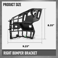 G-PLUS Front Lower Bumper Bracket Right Compatible with Volvo XC90 2016-2023 31353404 Side View