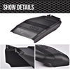 G-PLUS 42" Deflector Shield W/Mounting Hardware Chute Cover Compatible with Craftsman,Mower Deck Deflector Shield Kit Black
