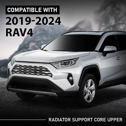 G-PLUS Radiator Support Core Upper Compatible with Toyota RAV4 (submodel: LE, Limited, Trail, XLE, XLE Premium) 2019-2024 16681F0020