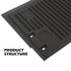 G-PLUS Black Tailgate Protector Compatible with F150 2015-2020 Trucks Heavy Duty Truck Black Plastic Tailgate Mat Tailgate Protection Cover Truck Tailgate Mat