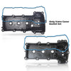 G-PLUS Valve Cover Gasket Set w/Grommets Compatible with Ford Edge Explorer F150 Transit-350 2011-2020/Lincoln MKS MKT MKZ 2011-2019 BR3Z6C535A, VS50722, VS50814R, GS33868, GS34027, 15-10491-01