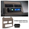 G-PLUS Single Din Radio Stereo Dash Kit Beige w/Storage Pocket Compatible with 1992-1994 Chevy Crew Cab Dually/Fits 1992-1994 Chevy Blazer Full Size/Fits 1988-1994 Chevy Pickup Full Size